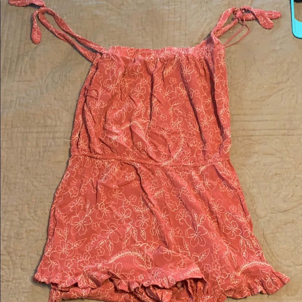 Medium pink Aeropostale Romper